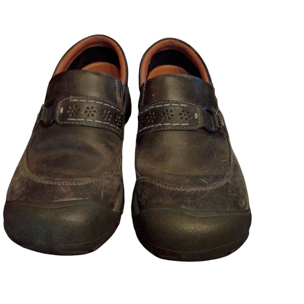 Keen  Kaci leather slip on mule, clogs Size 7.5 Outdoors Camp Hike Trail - Picture 4 of 6